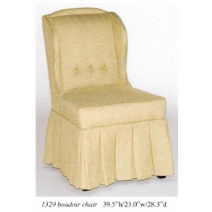 Skirted Wing Chair Image
