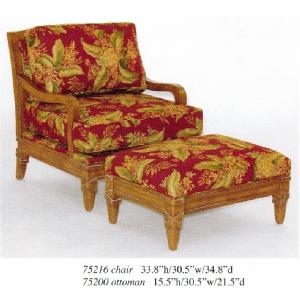 Wood Arm Chair Image